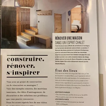 Le Gabion, Luxueux Avec Sauna, Serre Chevalier Vallee *